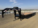 2027 Snake River 25-23K Flatbed Gooseneck Trailer