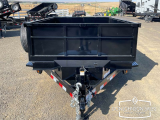 2025 Snake River 712-9.9K 12' Dump Bumper Pull Trailer 