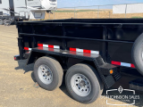 2025 Snake River 712-9.9K 12' Dump Bumper Pull Trailer 