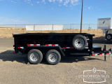 2025 Snake River 712-9.9K 12' Dump Bumper Pull Trailer 