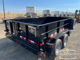 2025 Snake River 712-9.9K 12' Dump Bumper Pull Trailer 