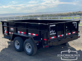 2025 Snake River 712-9.9K 12' Dump Bumper Pull Trailer 