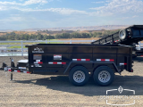 2025 Snake River 712-9.9K 12' Dump Bumper Pull Trailer 