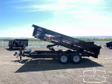 2025 Snake River 716-14K 16' Dump Bumper Pull Trailer