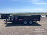 2025 Snake River 716-14K 16' Dump Bumper Pull Trailer