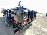 2025 Snake River 716-14K 16' Dump Bumper Pull Trailer