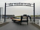 2026 Snake River 25' Flatbed Gooseneck Trailer