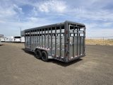 2027 C&B Maverick 20' Stock Gooseneck Trailer 