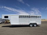 2027 Trails West Hotshot 21' Stock Gooseneck Trailer