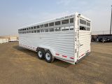2027 Trails West Hotshot 24' Stock Gooseneck Trailer 
