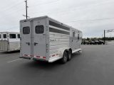 2027 Trails West Santa Fe 15' 7x7 Living Quarters Stock Combo Gooseneck Trailer