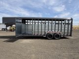 2027 C&B Maverick 20' Stock Gooseneck Trailer 