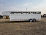 2027 Trails West Hotshot 24' Stock Gooseneck Trailer 