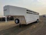 2027 Trails West Hotshot 24' Stock Gooseneck Trailer 