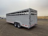 2027 Trails West Hotshot 24' Stock Gooseneck Trailer 