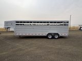 2027 Trails West Hotshot 24' Stock Gooseneck Trailer 