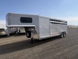 2027 Trails West Hotshot 21' Stock Gooseneck Trailer