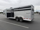 2027 Trails West Santa Fe 15' 7x7 Living Quarters Stock Combo Gooseneck Trailer