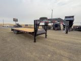 2026 Snake River 25' Flatbed Gooseneck Trailer