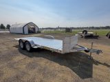 2027 Aluma 8216 Heavy 8'x16' Bumper Pull Trailer