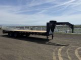 2026 Snake River 25' Flatbed Gooseneck Trailer