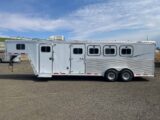 2001 Featherlite 8547 4H 7x7 Living Quarters Gooseneck Trailer