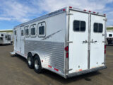 2001 Featherlite 8547 4H 7x7 Living Quarters Gooseneck Trailer