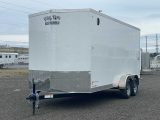 2025 C&B Big10 7'x16' Cargo Bumper Pull Trailer 