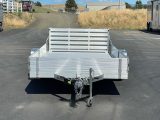 2026 Aluma 8114 Heavy-Duty 6'x14' Utility Bumper Pull Trailer 