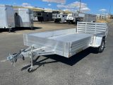 2026 Aluma 8114 Heavy-Duty 6'x14' Utility Bumper Pull Trailer 