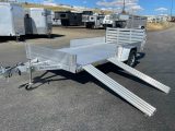 2026 Aluma 8114 Heavy-Duty 6'x14' Utility Bumper Pull Trailer 