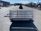 2026 Aluma 8114 Heavy-Duty 6'x14' Utility Bumper Pull Trailer 