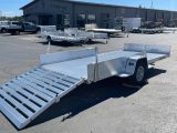 2026 Aluma 8114 Heavy-Duty 6'x14' Utility Bumper Pull Trailer 