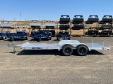 2026 Aluma 8212 Aluminum Deck 6'x18' Utility Bumper Pull Trailer