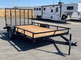 2026 C&B Double Barrel 6'x12' Utility Bumper Pull Trailer