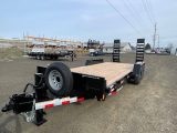 2026 C&B 14K DT 20' Equipment Flatbed Bumper Pull Trailer