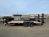 2026 C&B 14K DT 20' Equipment Flatbed Bumper Pull Trailer