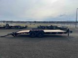 2026 C&B 14K DT 20' Equipment Flatbed Bumper Pull Trailer