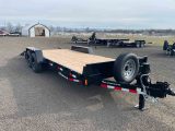 2026 C&B 14K DT 20' Equipment Flatbed Bumper Pull Trailer