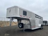 2026 Featherlite 8413 20' Stock Combo Gooseneck Trailer