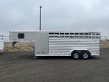 2026 Featherlite 8413 20' Stock Combo Gooseneck Trailer