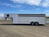 2026 Featherlite 8413 24' Stock Combo Gooseneck Trailer
