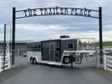 2026 Featherlite 9808 Slant 4H 8x12 Living Quarters Gooseneck Trailer