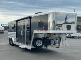 2026 Featherlite 9808 Slant 4H 8x12 Living Quarters Gooseneck Trailer