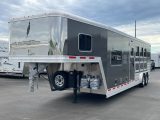 2026 Featherlite 9808 Slant 4H 8x12 Living Quarters Gooseneck Trailer