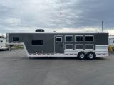 2026 Featherlite 9808 Slant 4H 8x12 Living Quarters Gooseneck Trailer