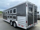 2026 Featherlite 9808 Slant 4H 8x12 Living Quarters Gooseneck Trailer