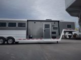 2026 Featherlite 9808 Slant 4H 8x12 Living Quarters Gooseneck Trailer
