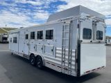 2026 Featherlite 9808 4H 13x18 Living Quarters Gooseneck Trailer