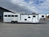 2026 Featherlite 9808 4H 13x18 Living Quarters Gooseneck Trailer